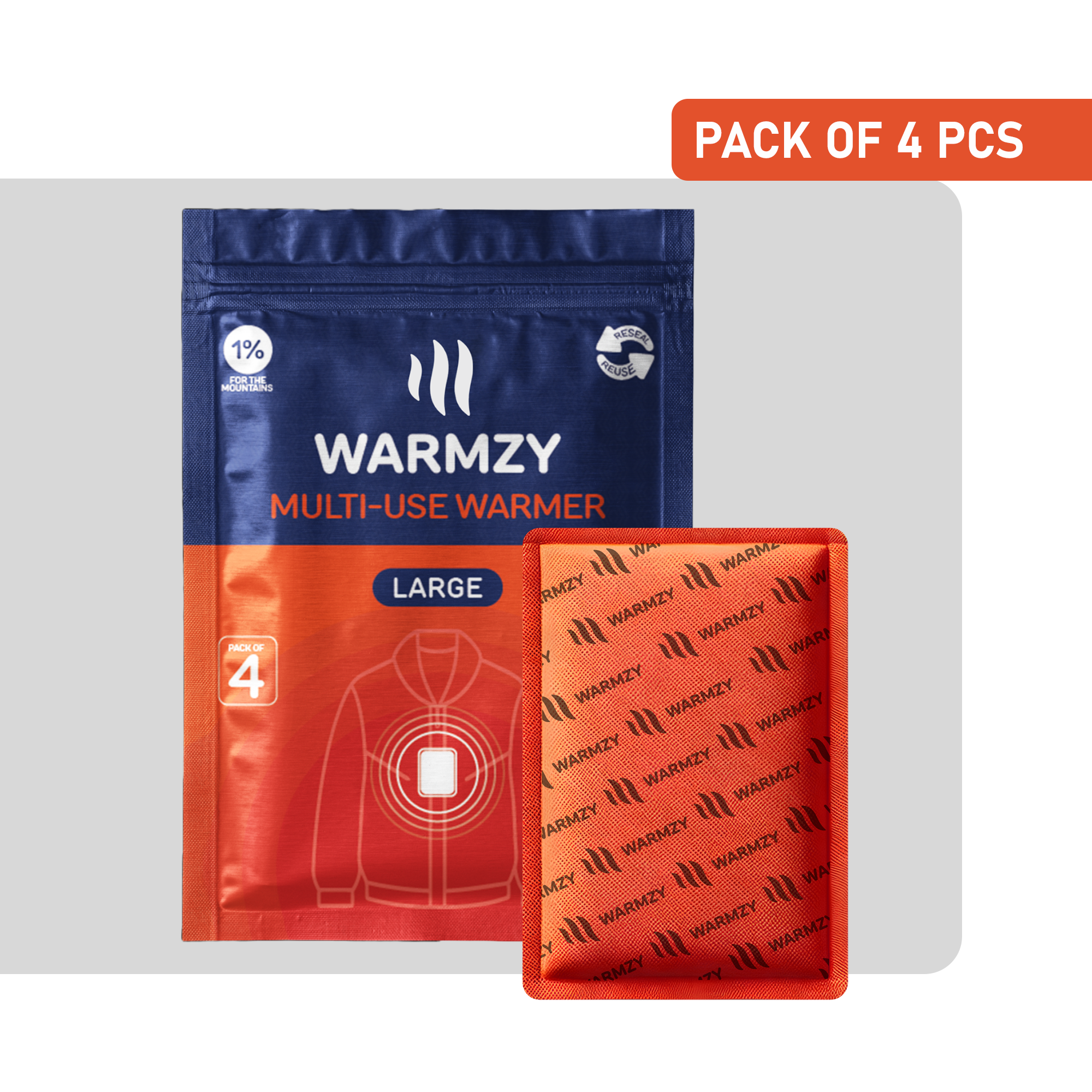Large (Pack of 4 Pcs)